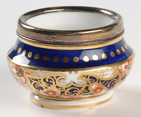 6060-1924 Open Salt & Metal Rim