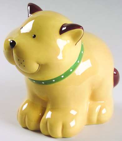 Paw Prints Cat Treats Holder/Jar & Lid
