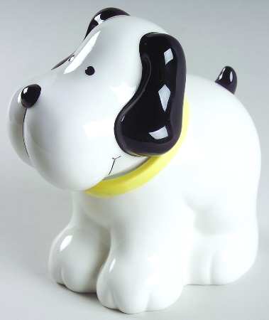 Paw Prints Dog Treats Holder/Jar & Lid