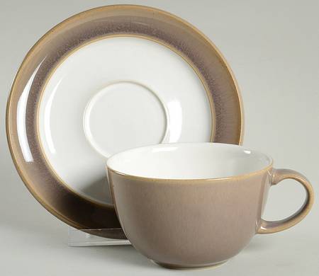 Truffle Flat Cup & Saucer Set