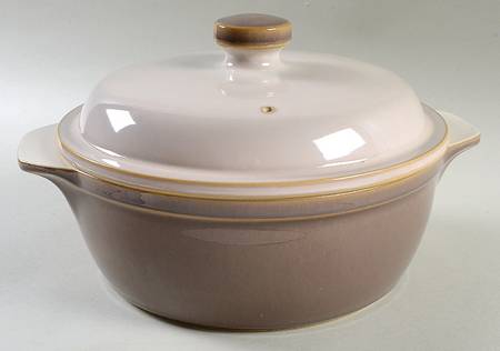Truffle 2.25 Qt Round Covered Casserole by Denby-Langley