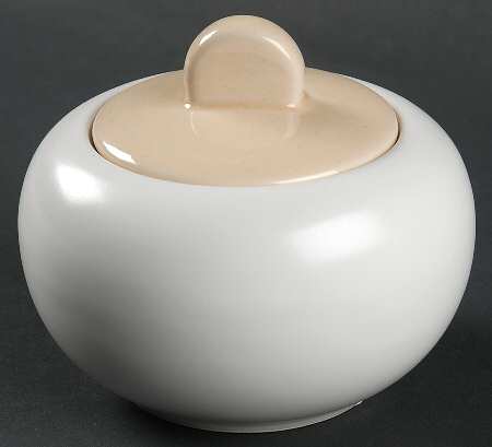 Arvada Sand Sugar Bowl & Lid