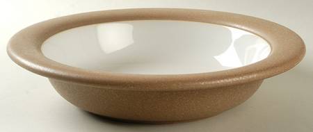 Earthstone Sand 12" Pasta Serving Bowl