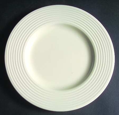 Parallax Cream Salad Plate
