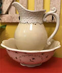 Devonshire Place Large Pitcher & Bowl Set