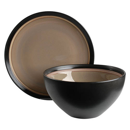 Boundary Brown 2 Piece Serving Set (CH11 & RV9)