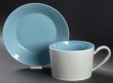 Kyra Flat Cup & Saucer Set