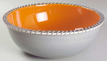 Sundial Sunset 10" Round Vegetable Bowl