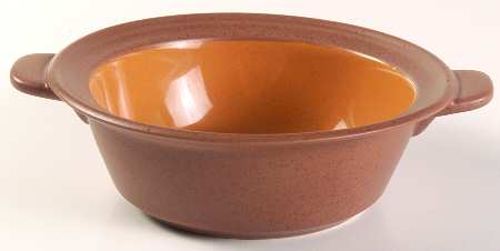 Blt Pottery Orange Lugged Cereal Bowl