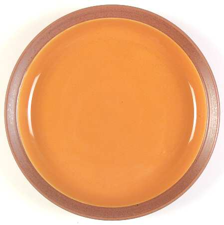 Blt Pottery Orange Dinner Plate
