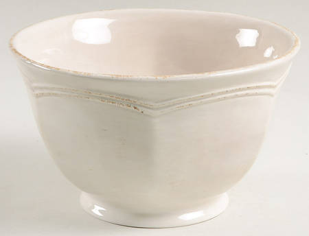 St. Remy Bleached Sand Footed Cereal Bowl