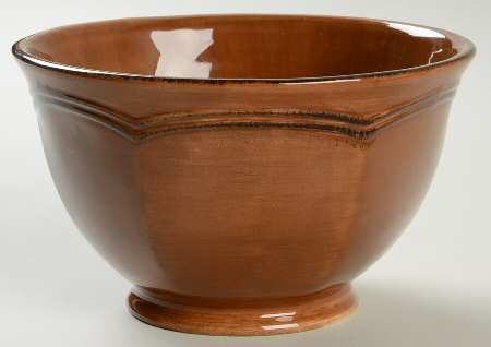 St. Remy Brown Footed Cereal Bowl