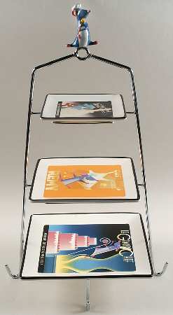 Bon Appetit 3 Tier Serving Tray