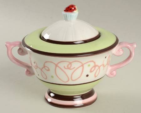 Just Desserts Sugar Bowl & Lid