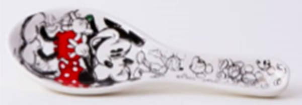 Sketch Book Spoon Rest/Holder (Holds 1 Spoon)