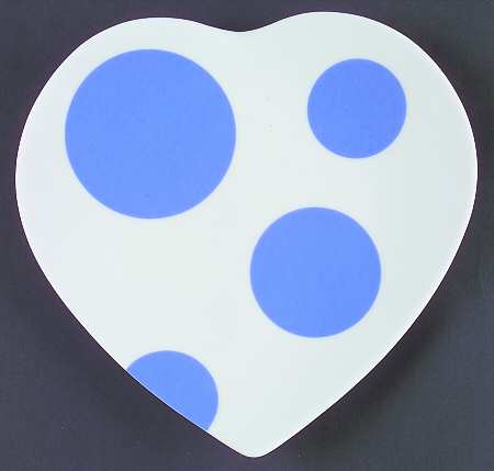 Color Dots Dessert/Pie Plate