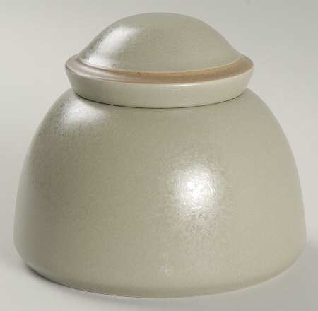 Santiago Square Green Sugar Bowl & Lid
