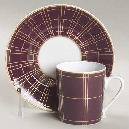 Balmoral Flat Demitasse Cup & Saucer Set