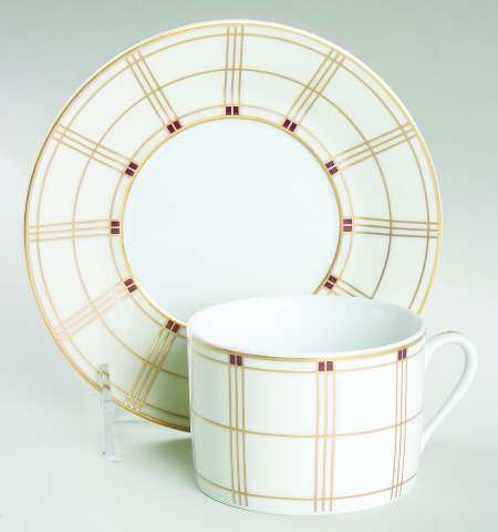 Balmoral Flat Cup & Saucer Set
