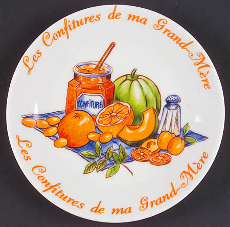 Les Confitures de Ma Grande Mere Canape Plate