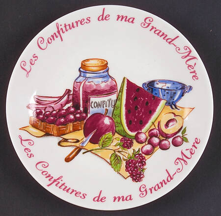 Les Confitures de Ma Grande Mere Canape Plate