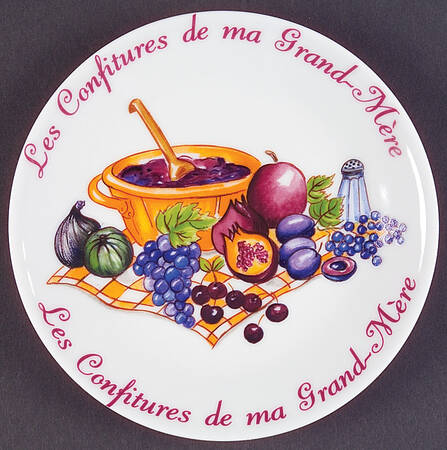 Les Confitures de Ma Grande Mere Canape Plate