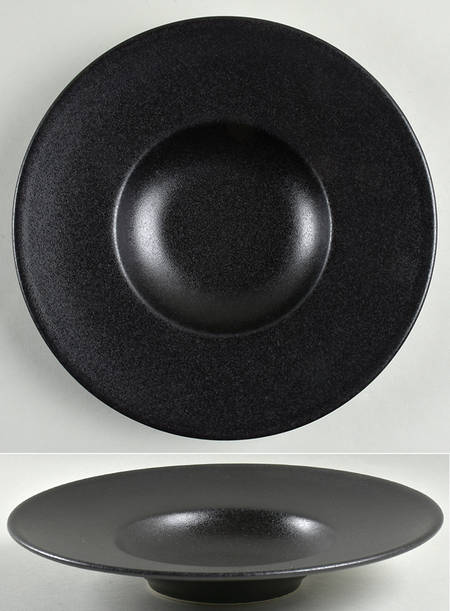 Spirit Reglisse 10" Gourmet Plate by Philippe Deshoulieres