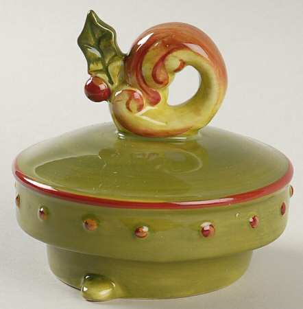 Crimson Berries Lid for Coffee Pot