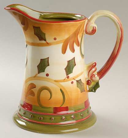 Crimson Berries Coffee Pot No Lid