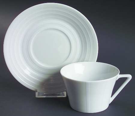 Galaxy Flat Cup & Saucer Set
