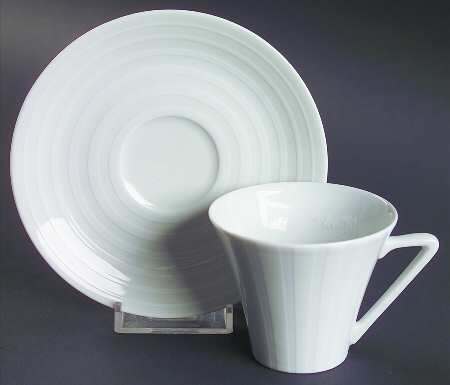 Galaxy Flat Demitasse Cup & Saucer Set