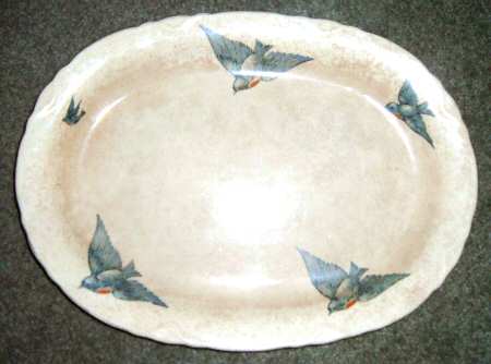 DRC37 12" Oval Serving Platter