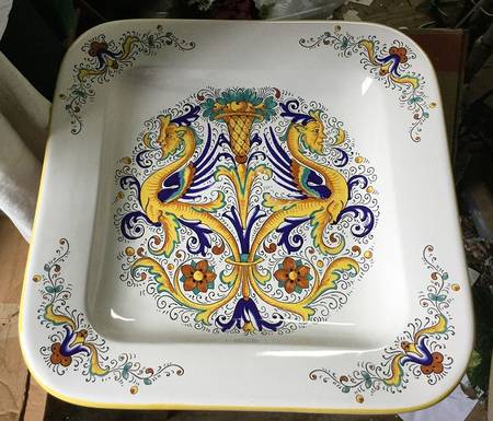 DER49 15" Square Serving Platter
