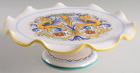 DER49 10" Diameter Pedestal Cake Stand