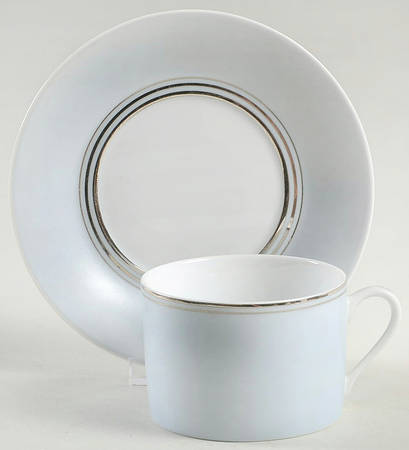 Oslo Flat Cup & Saucer Set