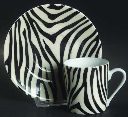 Lodge Flat Demitasse Cup & Saucer Set