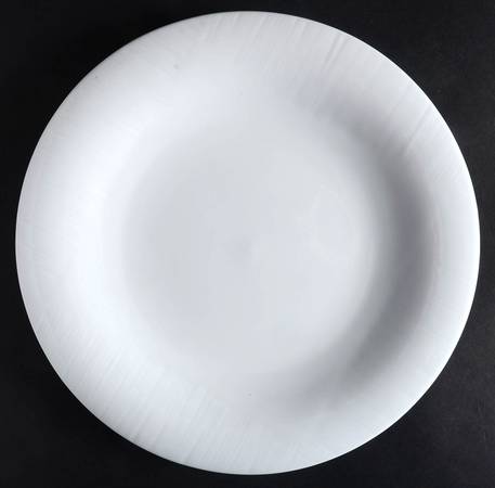 Edesia White Dinner Plate