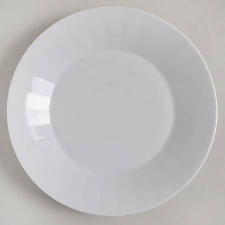Metria White Salad Plate by Dansk