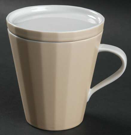 Metria Champagne Mug & Lid