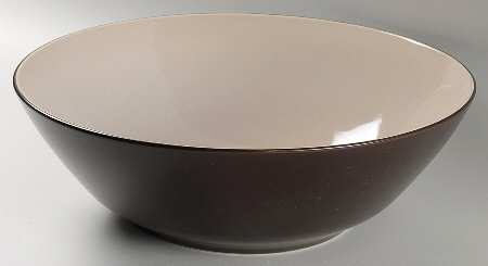 Mist Mahogany 13" Round Serving Bowl