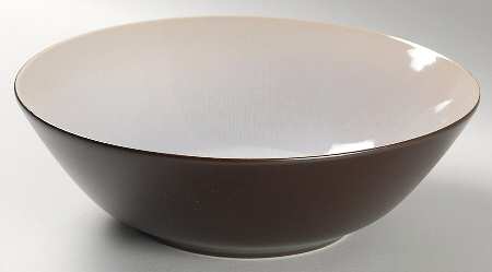 Mist Mahogany 9" Round Vegetable Bowl