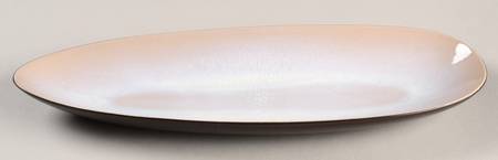 Mist Mahogany Oblong Tray 14"