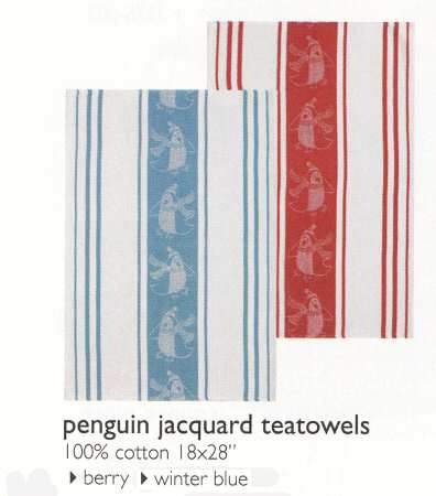 Penguins Tea Towel