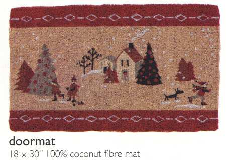 Snowglobe Doormat