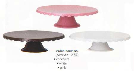 Cakes Footed Cake Plate
