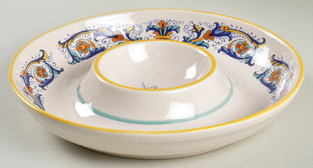 Ricco Deruta 1 Piece Chip & Dip