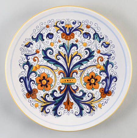 Ricco Deruta 13" Chop Plate (Round Platter)