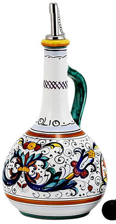 Ricco Deruta Oil Cruet with Stopper