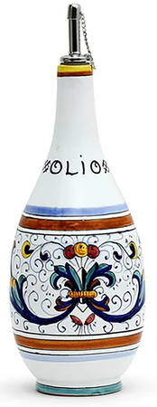 Ricco Deruta Oil Cruet with Stopper