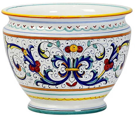 Ricco Deruta Small Cachepot